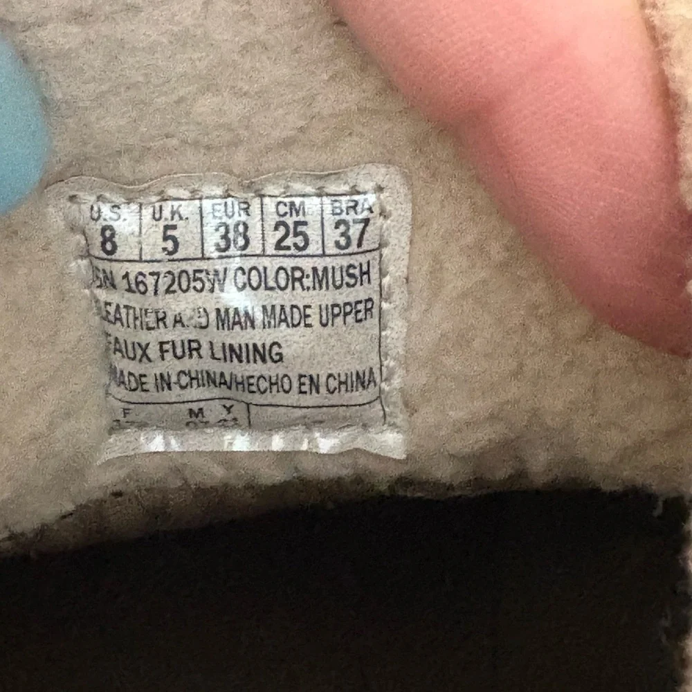 Sketchers, Warm Brown Winter‎ Boots, Never worn, Size 8